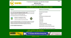 Desktop Screenshot of biofuel.agroexpo.de