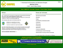 Tablet Screenshot of biofuel.agroexpo.de